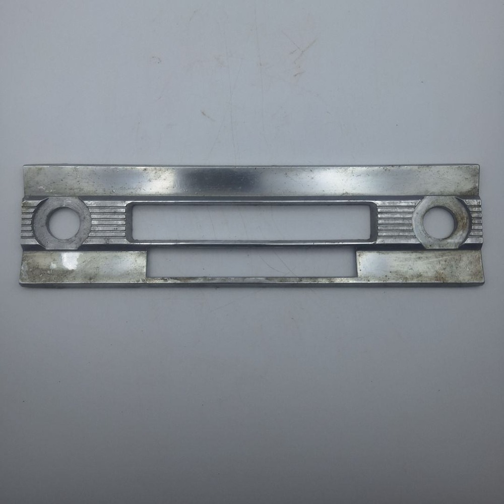 Ford 2703122 Radio Dash Trim Bezel Silver Vintage Auto Part 1950S‎